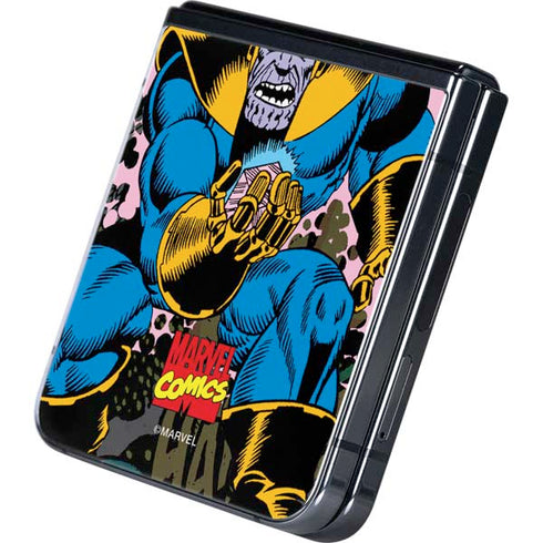 Marvel Classic Comics Thanos Galaxy Z Flip5 5G Skin